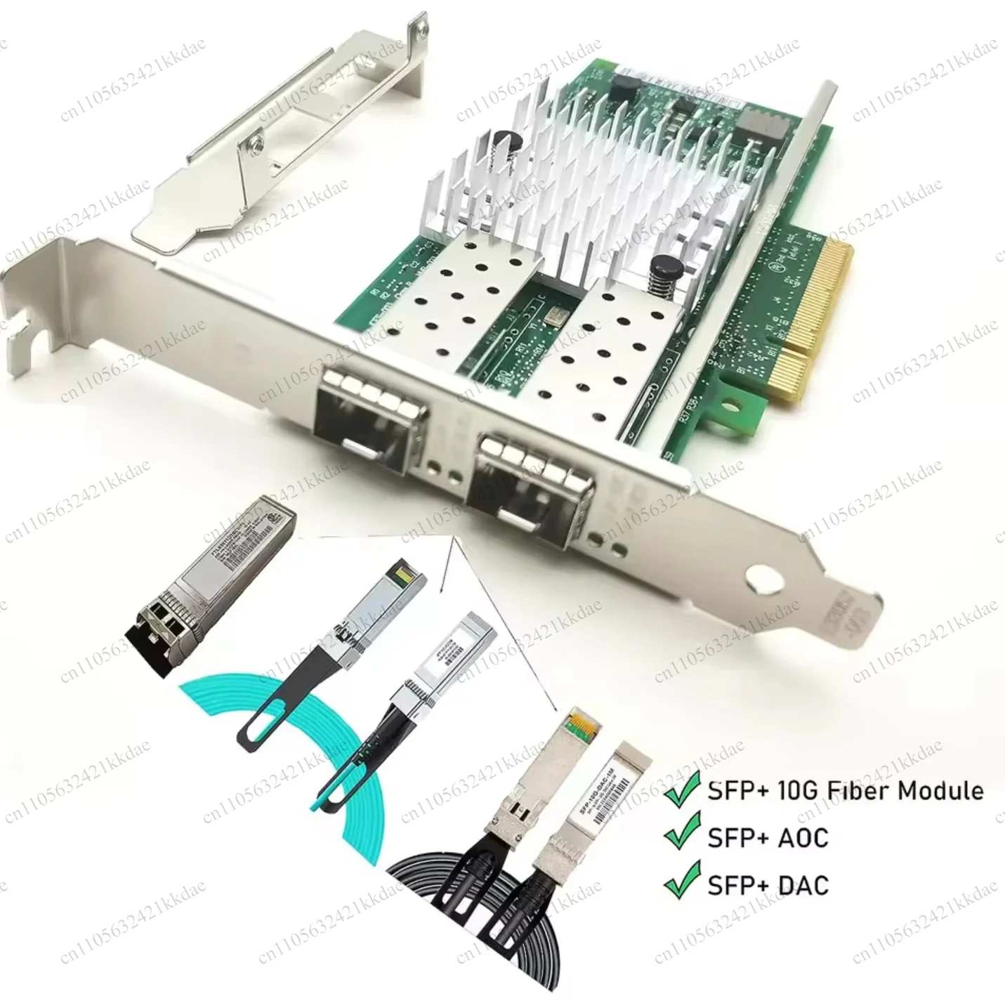Placa de Rede X520-DA2 10Gb SF - 10Gb Sfp+ Pcie Network Card Dual Port avaliação e preço