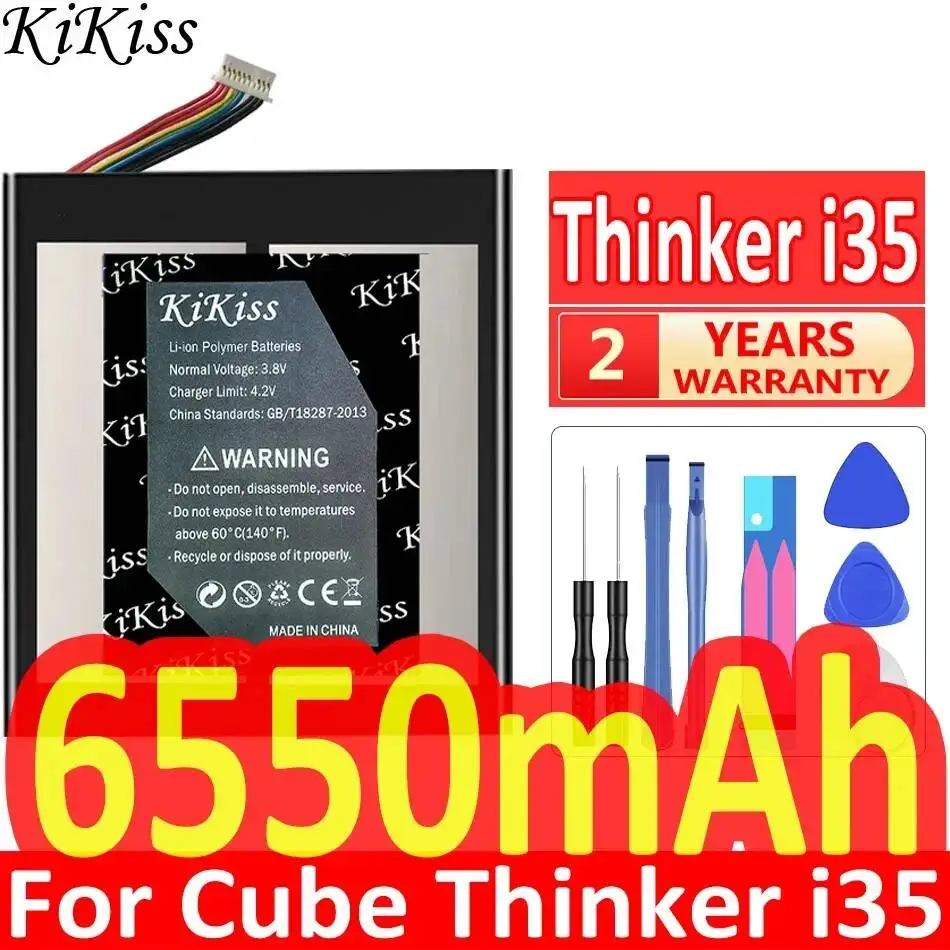 Tablet Battery For Alldocube Cube Thinker i35 Tablet PC High-Capacity 6650mAh