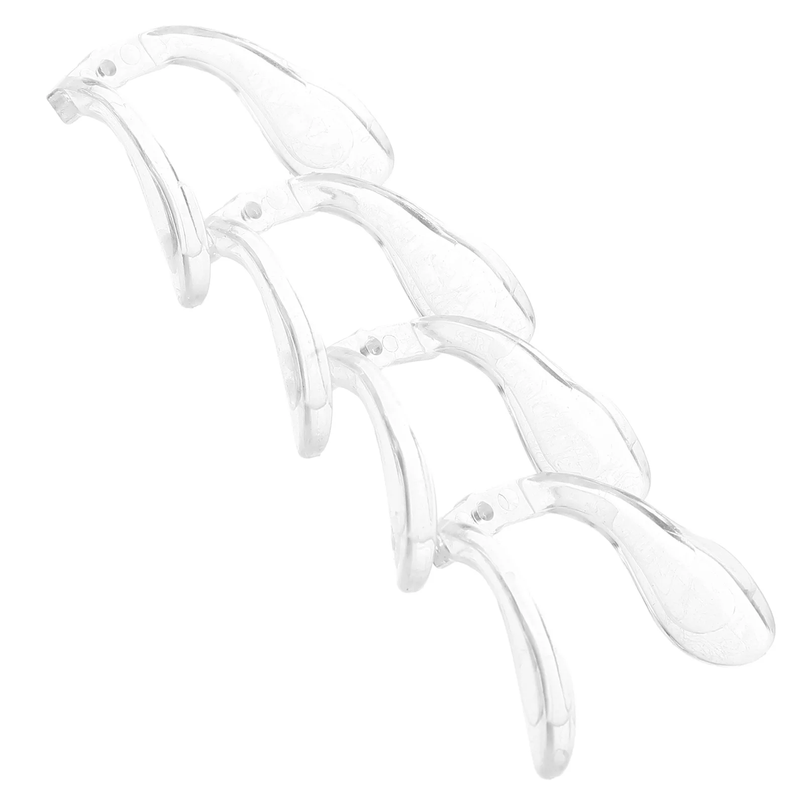 U على شكل سيليكون مخدات أنف للنظارة 4 قطعة جسر النظارات دعم عدم الانزلاق نظارات إطار وسادة استبدال أجزاء الإمدادات #4