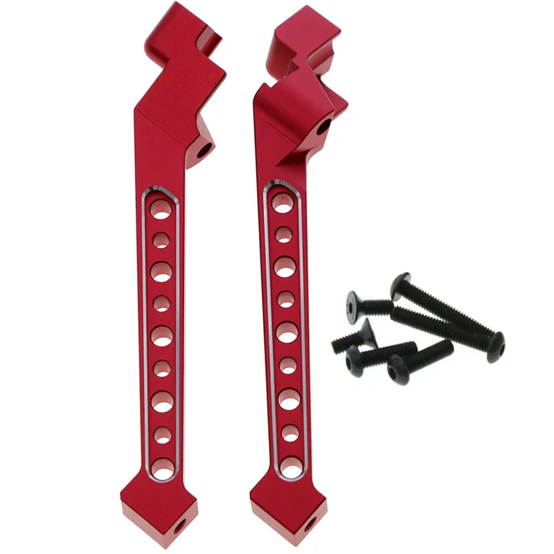 Aluminum Rear Chassis Brace Tower 9521 for 1/8 Traxxas Sledge 95076-4 RC Car Upgrades Parts Accessories,Red