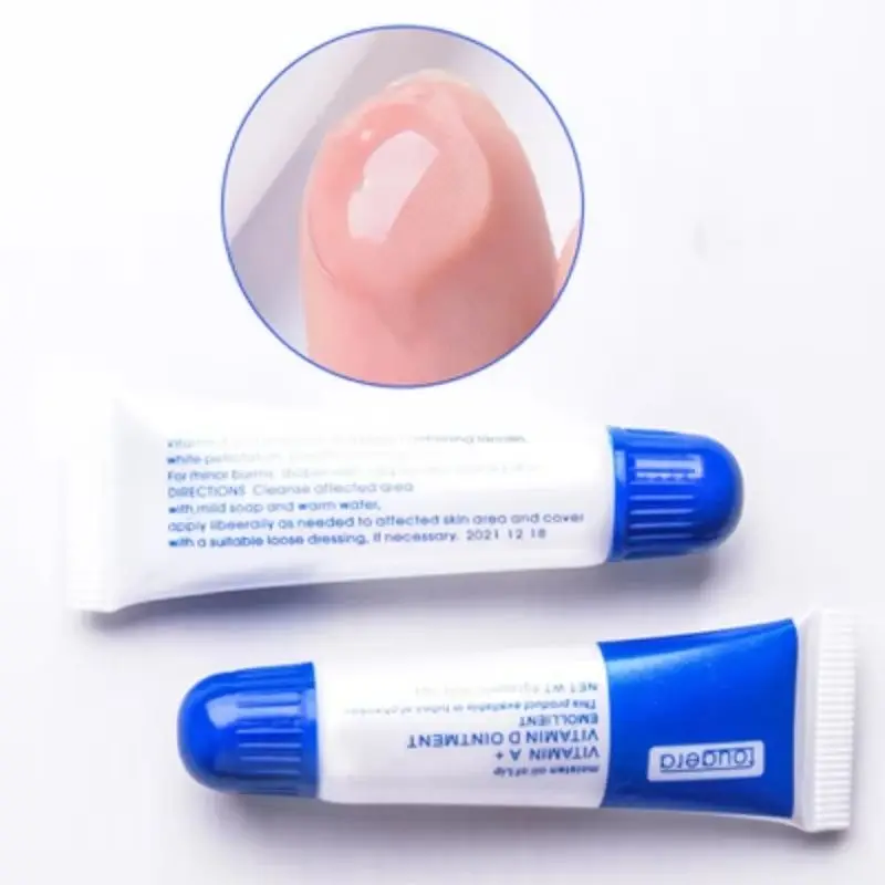 20pcs Tattoo Aftercare Vitamin AD Ointment Eyebrow Tattoo Cream Aftercare Semi Permanent Makeup Tattoo Repair Agent Gel