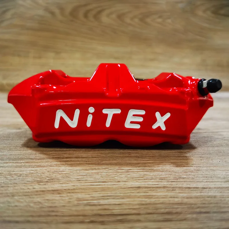 M40 motorcycle CNC modified pump forging 100MM high radiation four piston integrated caliper - Image 6