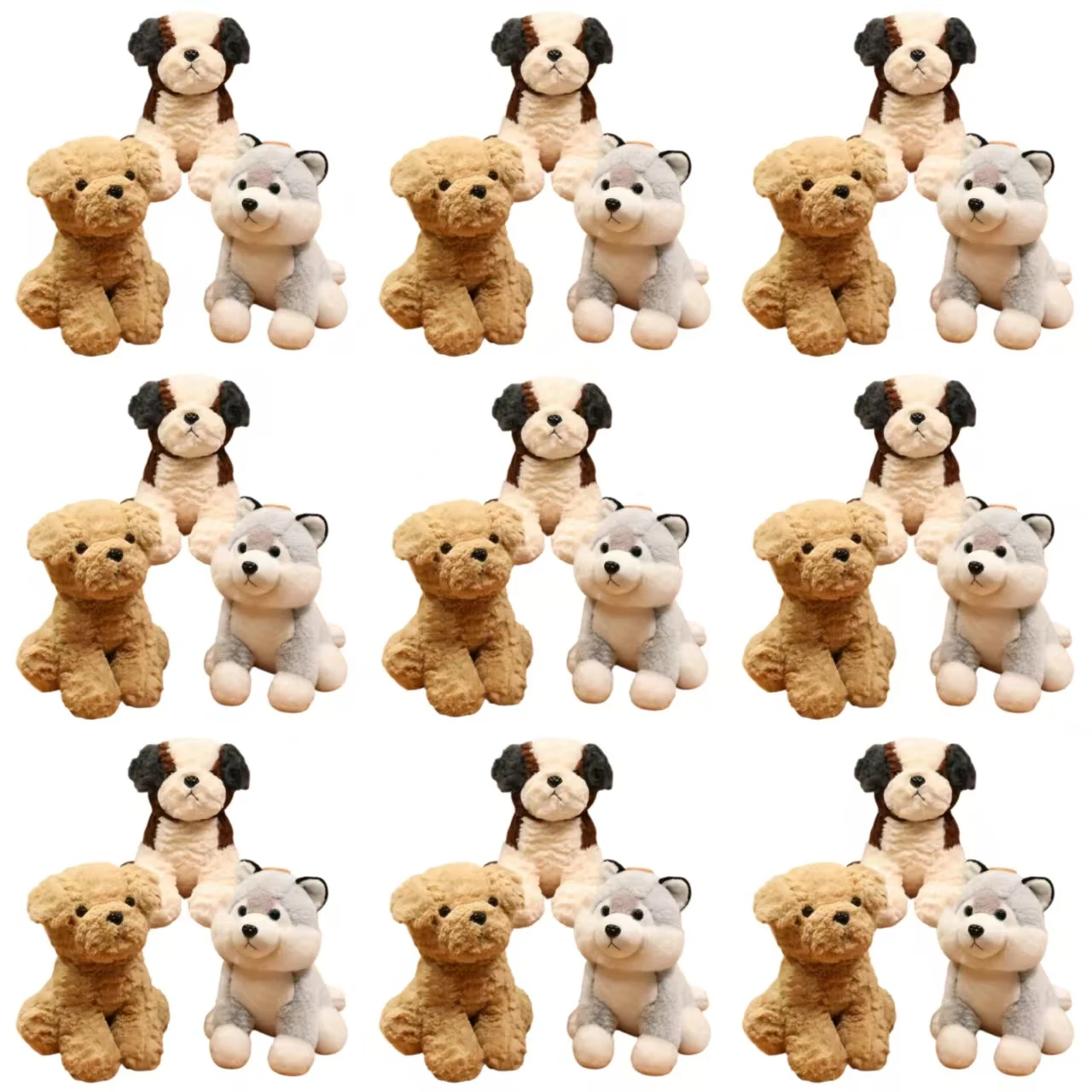 

Soft Plush Dog Cushion for Home Decor Cute Funny Gift Non-Slip Bottom Machine Washable Great Value