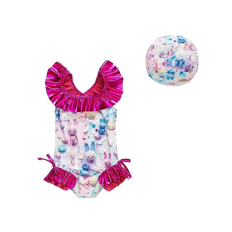 

Girls Swimming Wear Kids One Piece Swimsuit Baby Girls Swimwear Child Beach Vocation Swimming Suit Toddler Girls Ages 2-9 Years