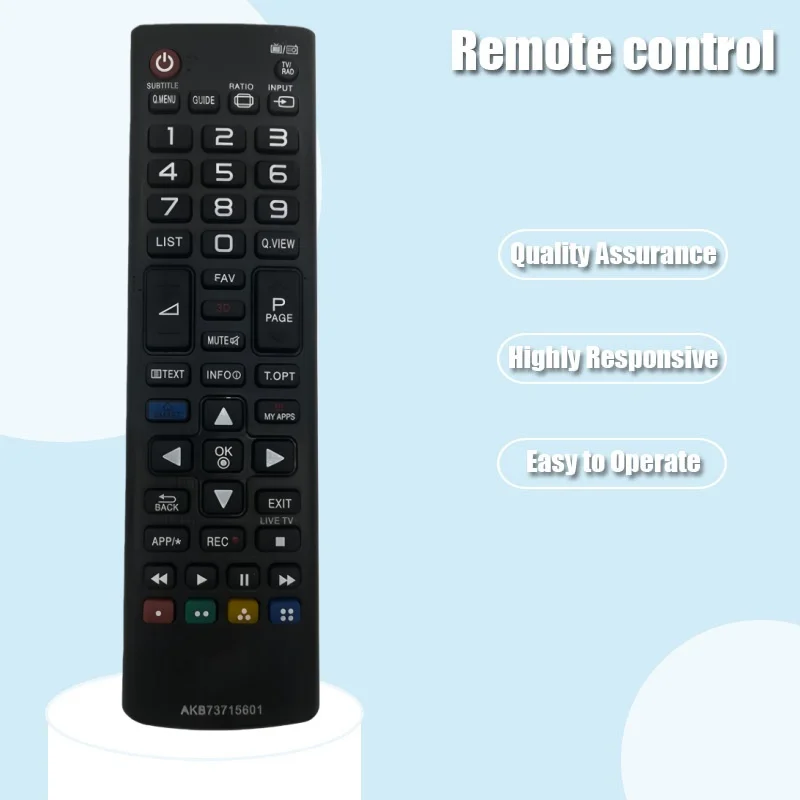 

New AKB73715601 TV Remote Replacement Compatible with L-G TVs 47LA620V 55LA690V 84LM960W-ZD