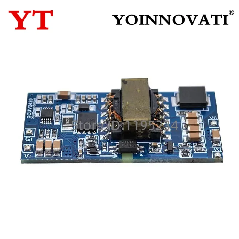 High Power Low-Ripple DC/DC 9-36V Input 12/24V Output 20W Industrial Power Module for Stable Voltage Conversion
