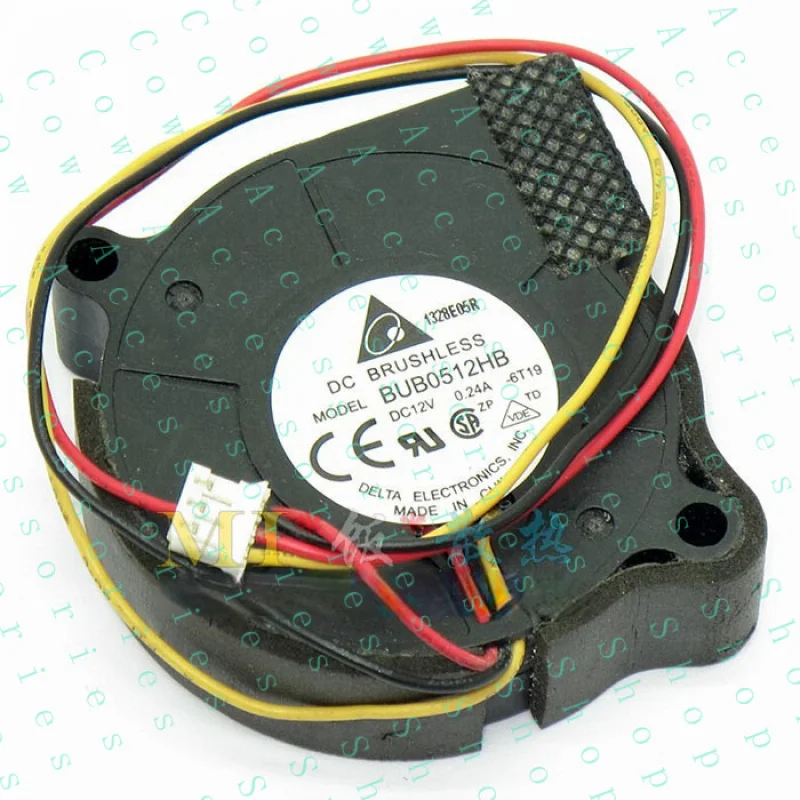PP+ 1PC Graphics card cooling fan DC12V 0.24A 3pin BUB0512HB-6T19