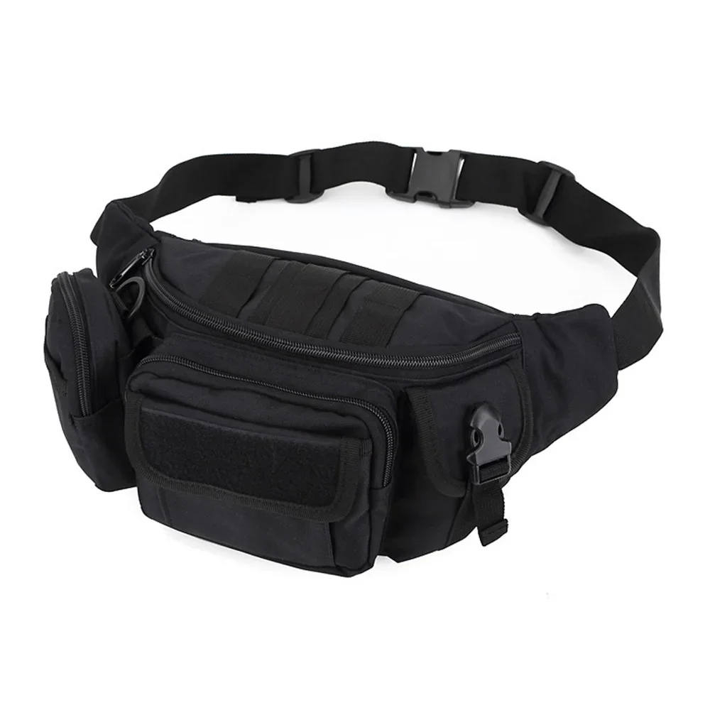 Men Waist Fanny Pack Hip Bum Belt Bags  Assault Nylon Sports Climb Travel Hiking Male Combination Sling Chest Bag