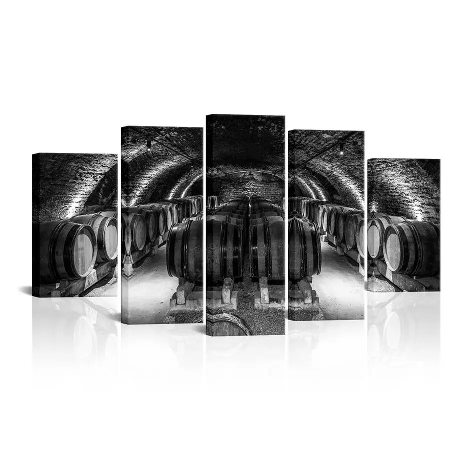 5 Piece Wine Barrel… - image