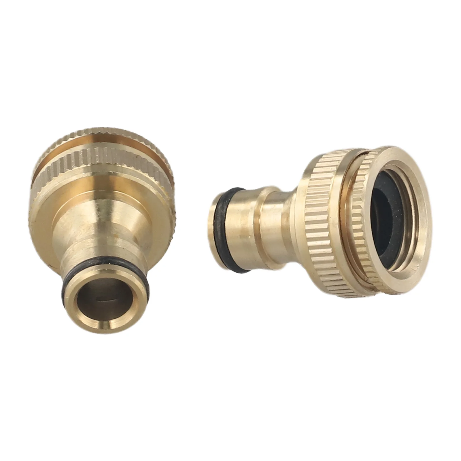 Fitting Adaptor Water Pipe Connector Backyard Brass 1/2in 1PC G3/4 To G1/2 HOSE Tap Faucet Quick Connector Newest