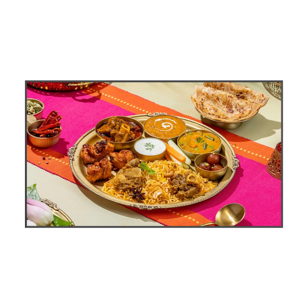 Digital Menu Boards Wall-Mounted LCD Advertising Animation Wayfinding for Elevator Retail Stores Android Digital Signage FHD