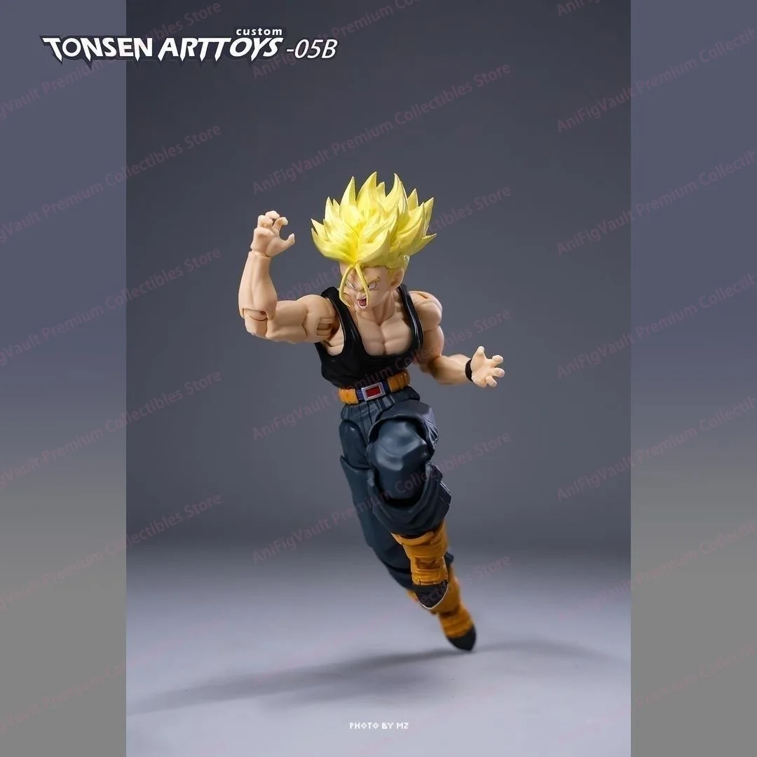 

Second Edition Tonsenarttoys Tonsen Arttoys Kamione Dragon Ball Z Super Saiyan SSJ SSJ2 Trunks 05a 05b Action Figures Model Toys