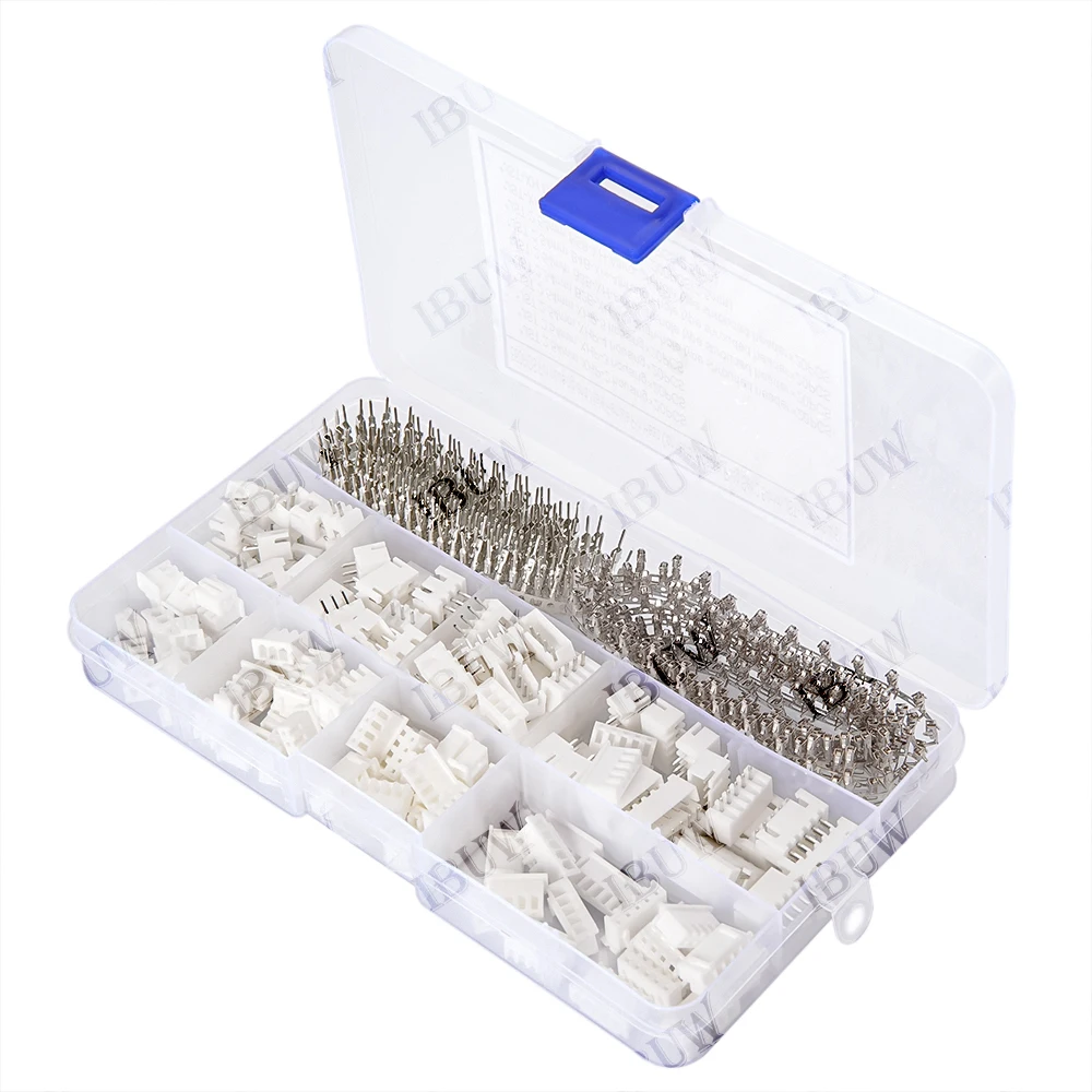 

Набор разъемов XH2.54, 560 шт. - корпус, штыревые разъемы (папа/мама) для электроники, DIY, 2.54 мм