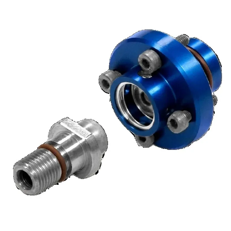 Machine tool horizontal detachable high-speed rotary joint replaces Dubolin 1151-030-137 connector M12