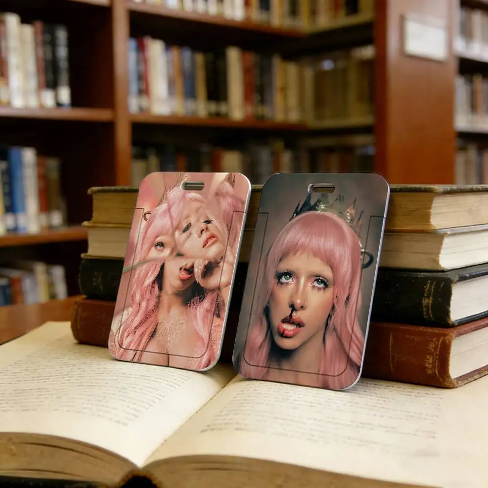 Melanie Martinez POSSESSION Card holders with lanyards are suitable for work IDs,bus cards,student IDs, ideal gifts for friends.
