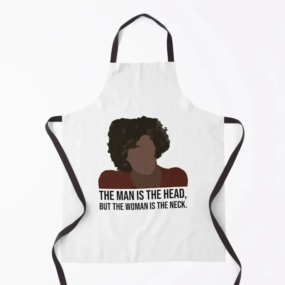 

My Big Fat Greek Wedding - The Woman is the Neck Apron For Home Accessories Household Items Apron