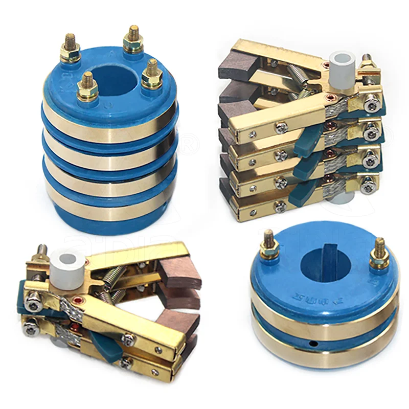 

Horizontal Packaging Machine Carbon Brushes Slip Ring With Holder