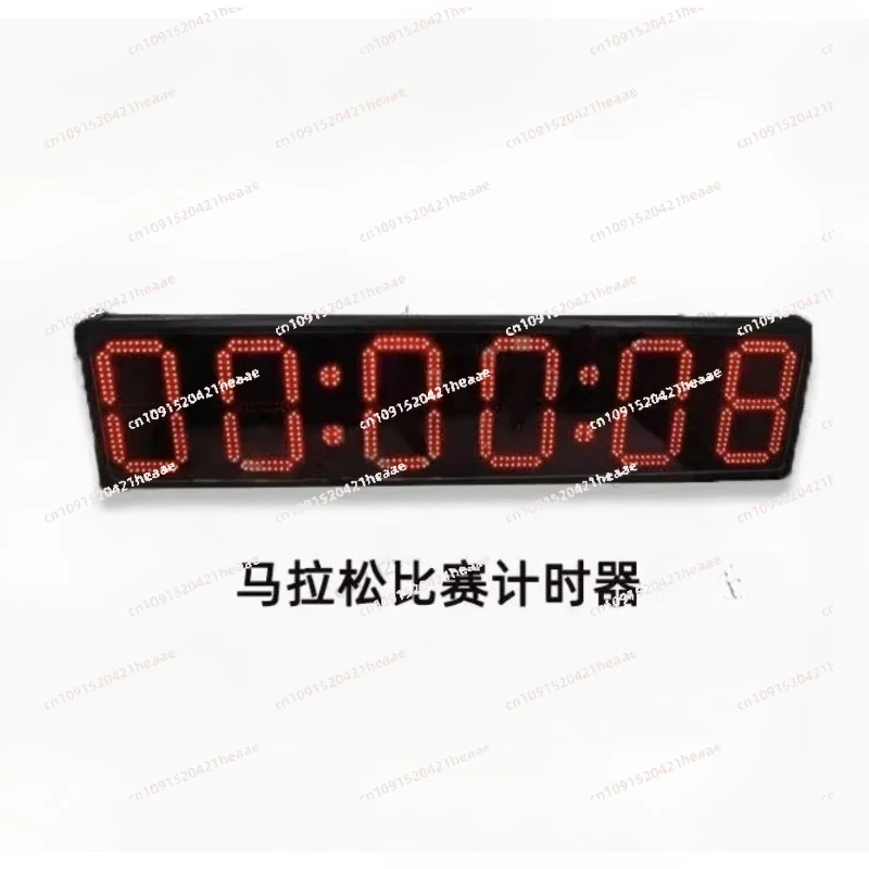 Suitable for Aluminum Digital Large LED,  Big Countdown Timer, Stopwatch, Marathon Clock, 5 