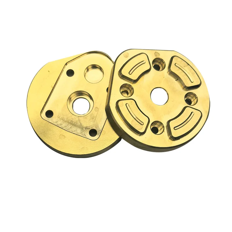 

1/12 H12Y H12Y + remote control car upgrade accessories, brass, front and rear axle counterweights, gear cover
