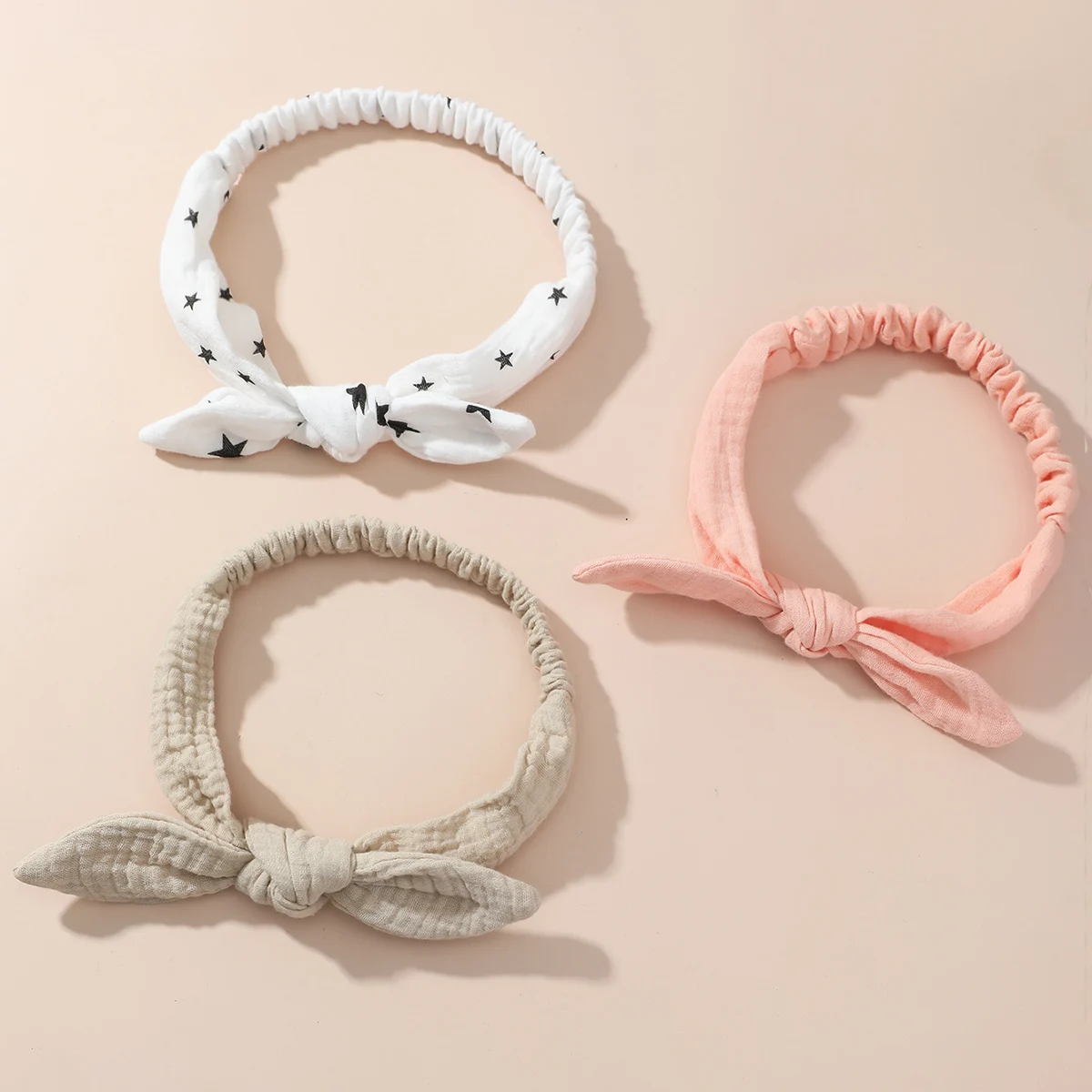 3pcs Children Rabbit Ears Headband Girl Cute Decor Hairband Baby Photograph Hair Accessories