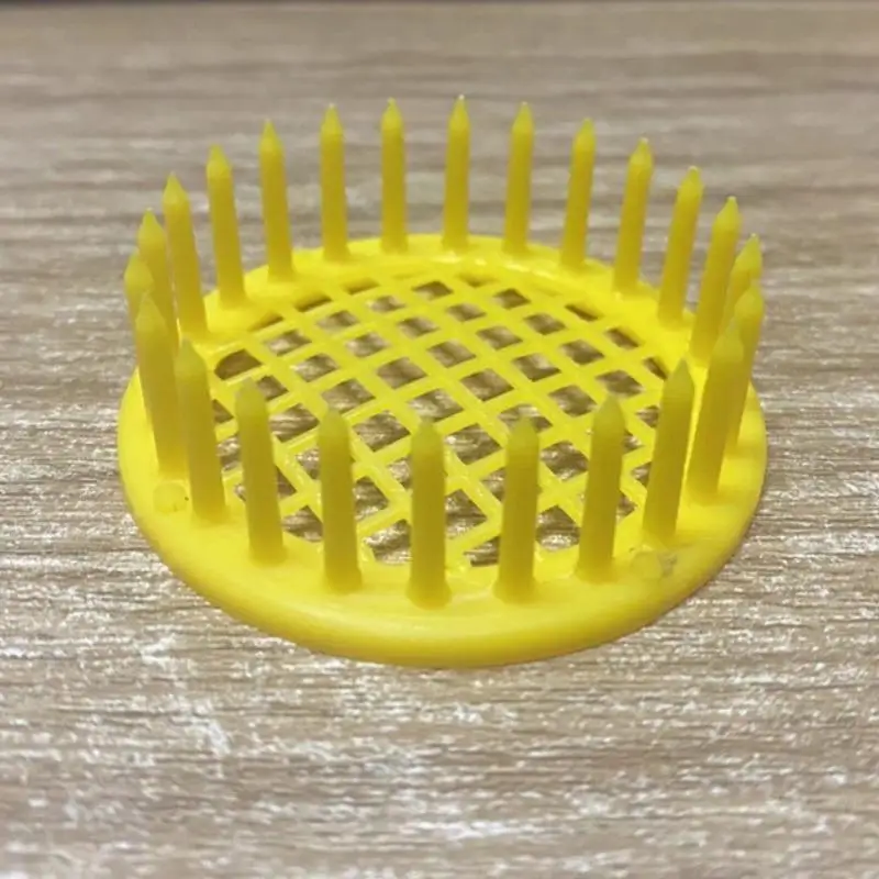 Plastic Needle Type Circular Cage For Beekeeping Marked Cage Needle Pricked Plastic Circular Beekeeping Cage Home Supplies
