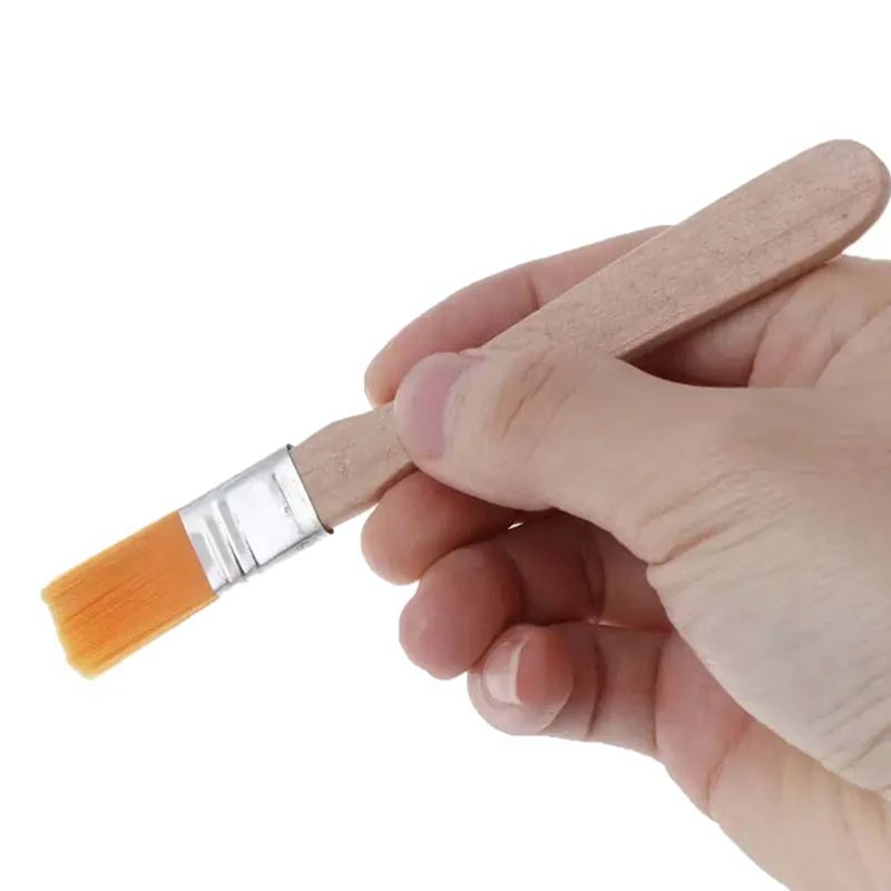 All-Purpose Nylon Paint Brushes For Machine Care, Dusting Keyboards, And Applying Oil