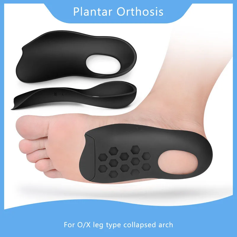 Plantillas de gel ortopédico para fascitis Plantar para niños, mujeres y hombres, soporte para el pie plano, para correr, de alta calidad