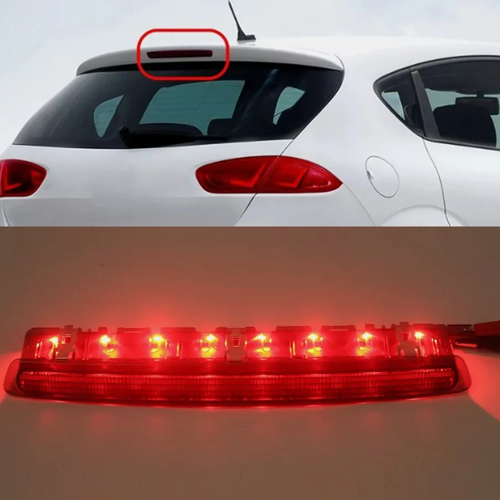 6J0945097A 6J0945097B 12 V Third Brake Light Car Accessories for Seat Leon 1P Facelift 2010-2012