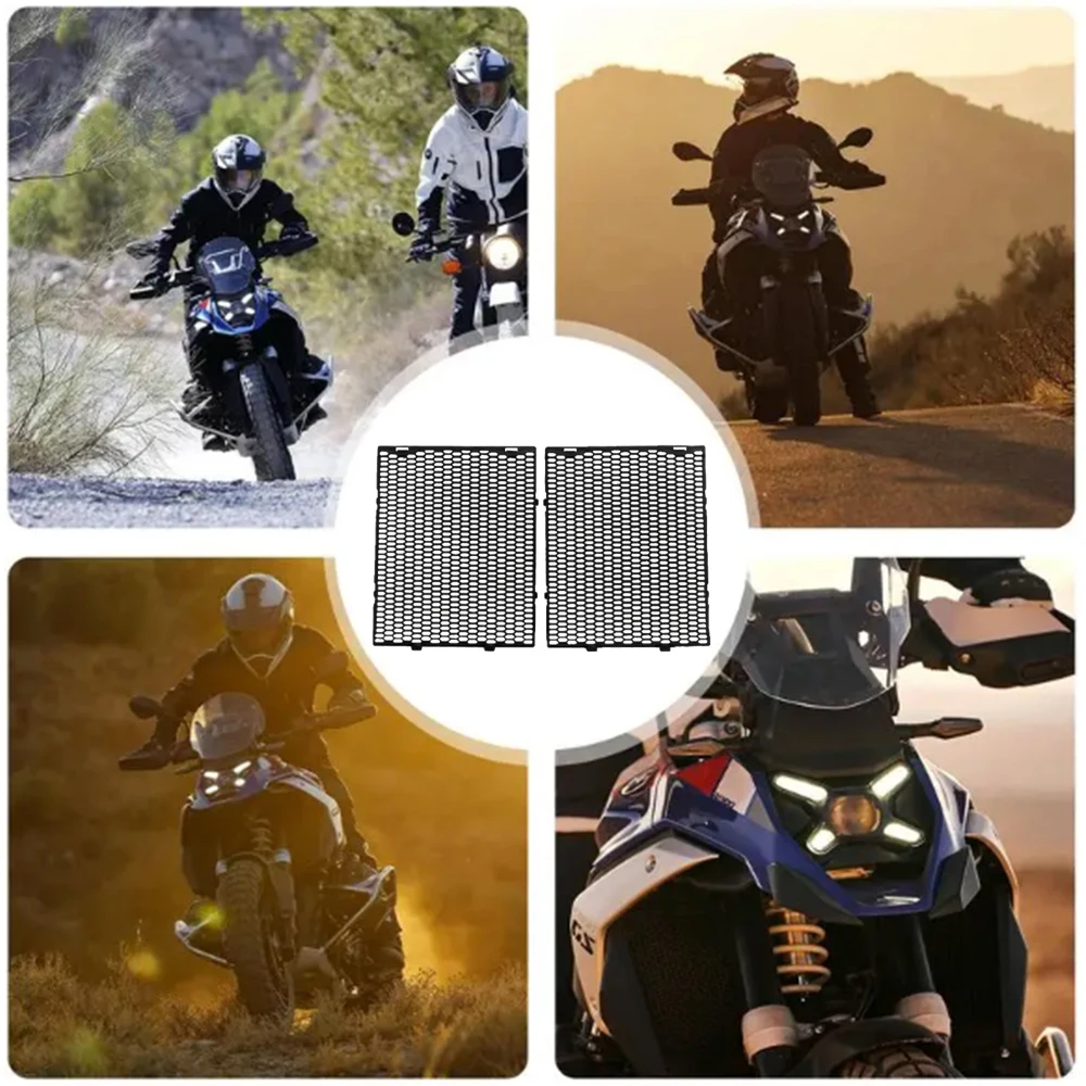 ل BMW R1300GS R 1300 GS R1300 GS GS1300 R 1300GS 2023 2024 دراجة نارية اكسسوارات شبكة المبرد غطاء حماية حامي