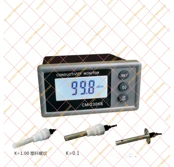 CM-230 Industrial Online Conductivity Meter, Real-Time Water Quality Monitor for Pure Water Systems