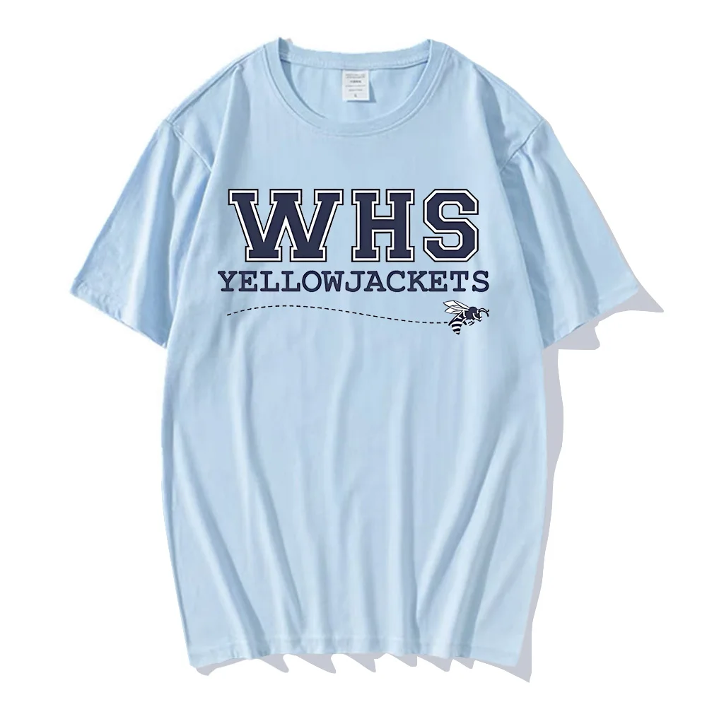 WHS Yellowjackets TShirts Yellowjackets ตลกผู้ชาย/ผู้หญิงเสื้อผ้าความงาม Tops Unisex เสื้อผ้าผ้าฝ้ายคุณภาพสูงเสื้อยืด