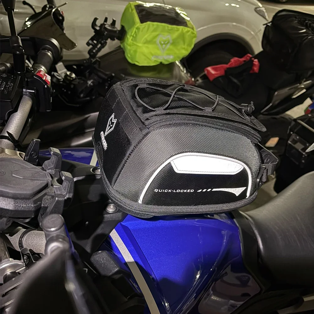 For Yamaha MT-125 MT-03 MT-09 SP Tracer quick-disconnect fuel tank bag anti-theft waterproof mobile phone navigation bag