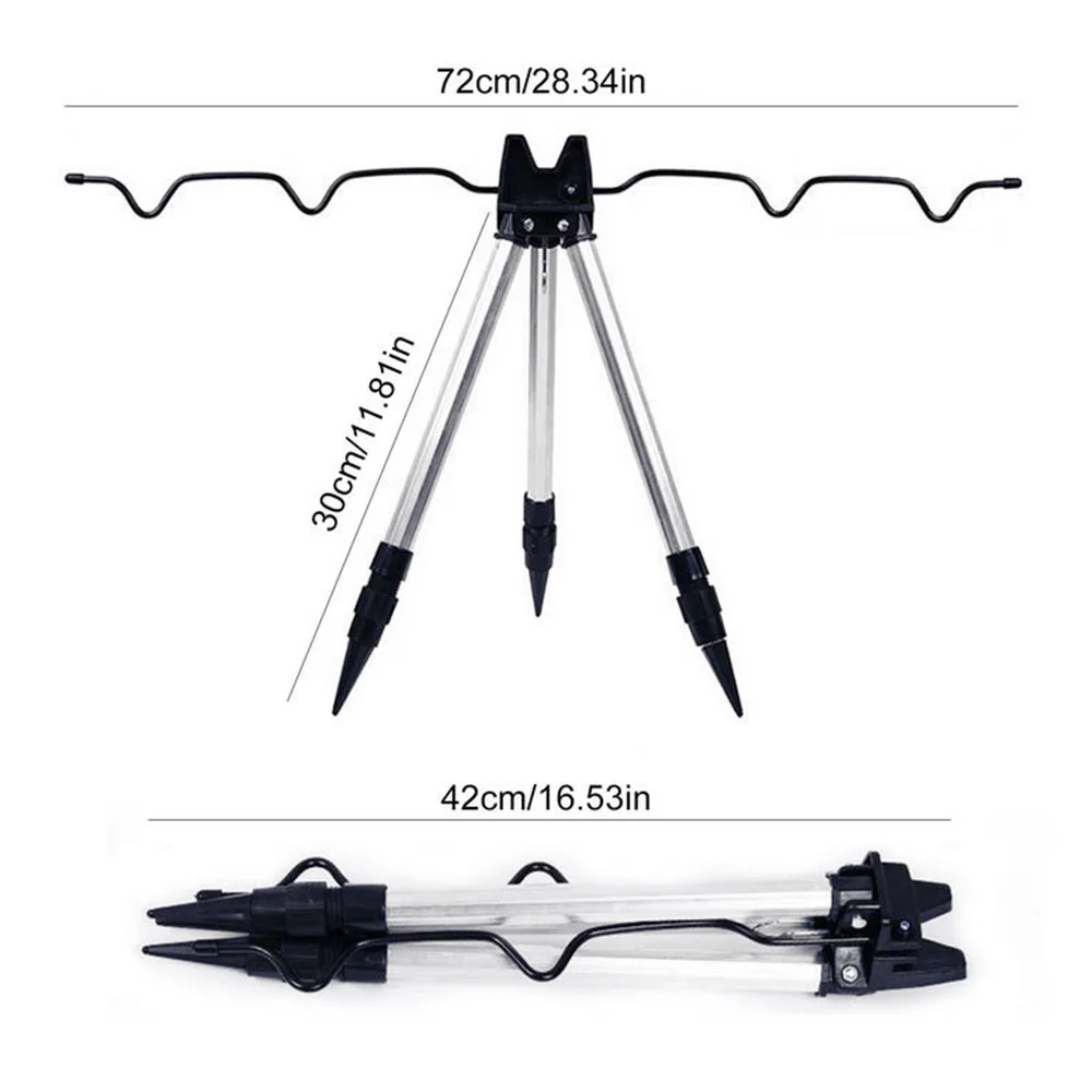 Imagem -06 - Universal Sea Fishing Rod Suporte Suporte Suporte Multifuncional Mar Pesca Tripé Fishing Pole Holder para Fishing Pole Telescope