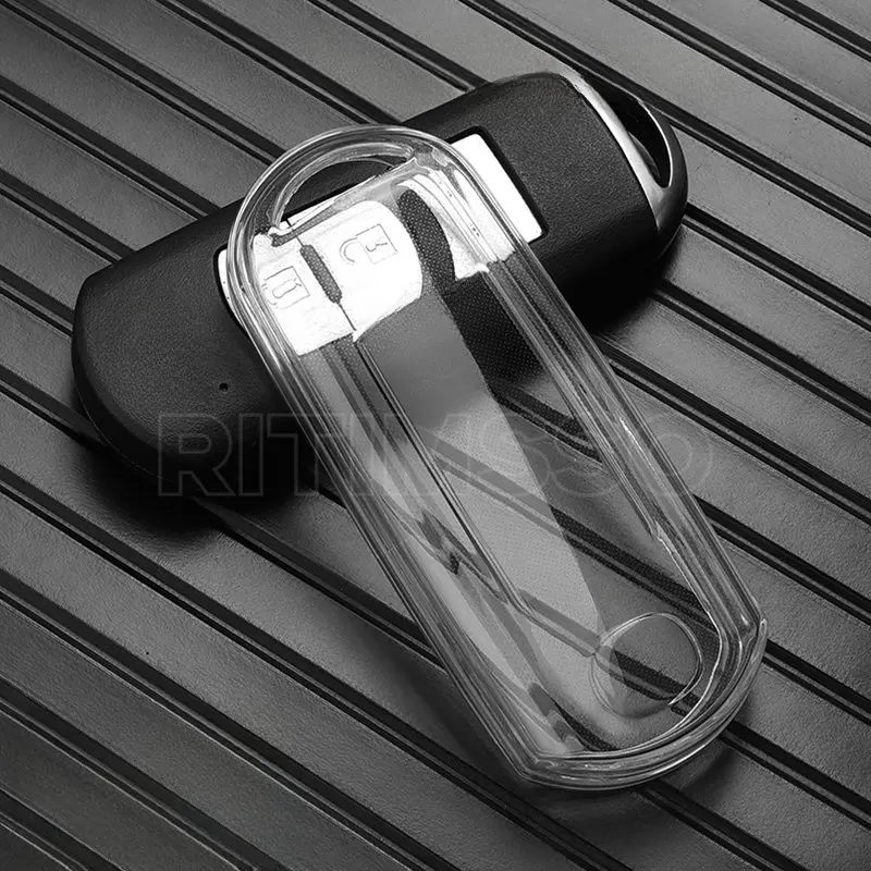 New TPU Car Key Case for Mazda 2 3 6 Atenza Axela Demio CX-5 CX5 CX-3 CX7 CX-9 CX30 2016 2017 2018 2019 2 3 4 Buttons Key Cover view 4