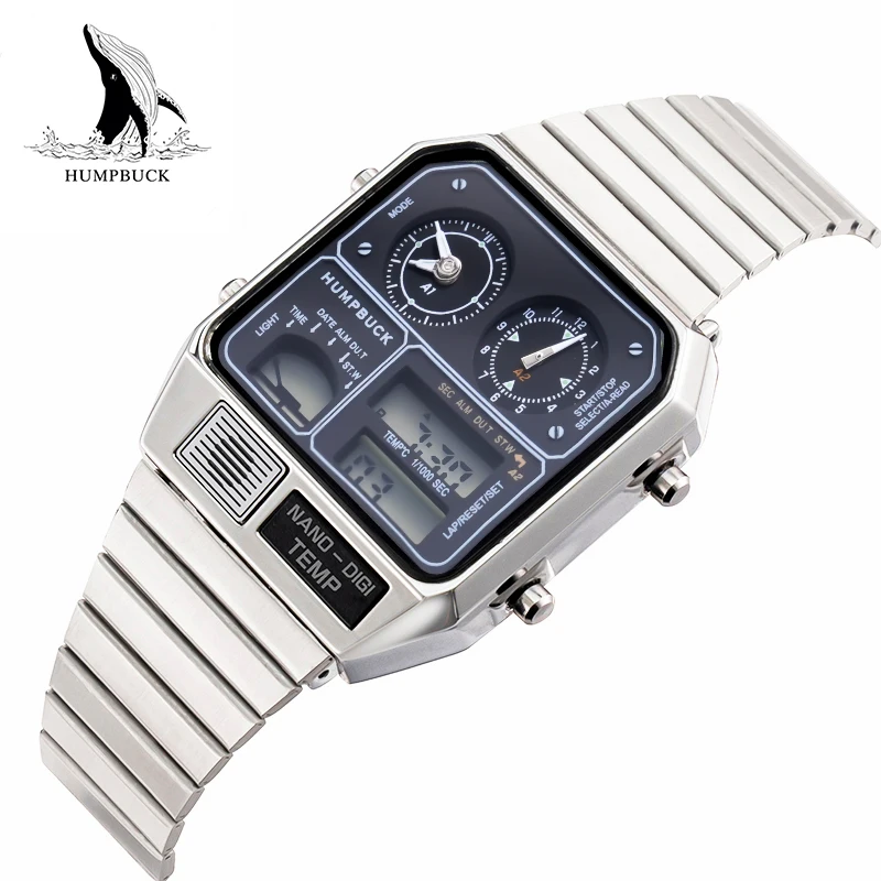 HUMPBUCK Personalized Touch Watch Modern Appeal with Square Shape