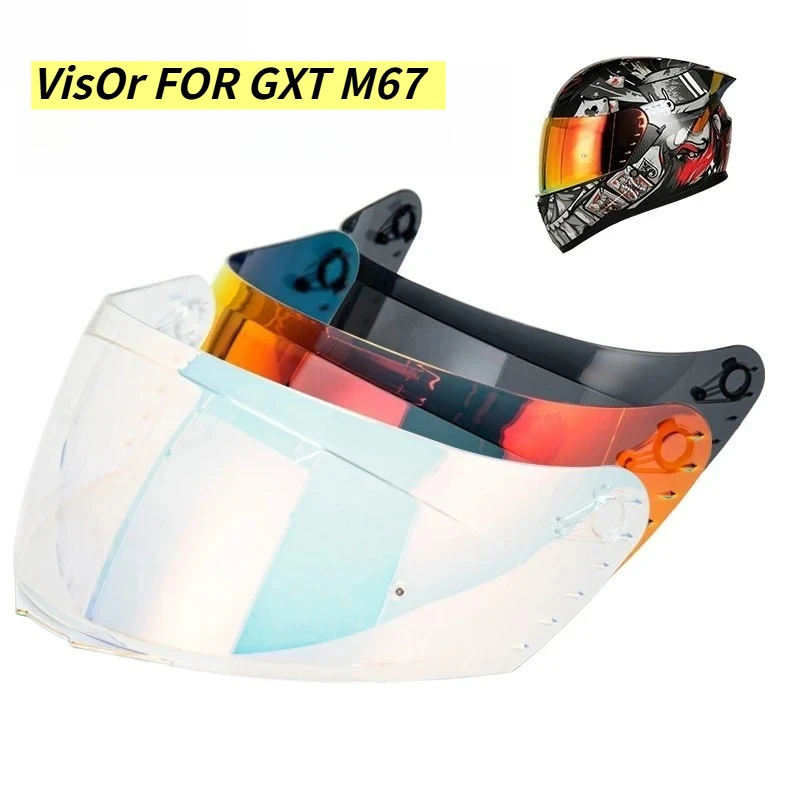 

Suitable for GXT M67 Helmet Lens Motorcycle Helmet Visor Helmet Replacement Accessories Viseira Capacete