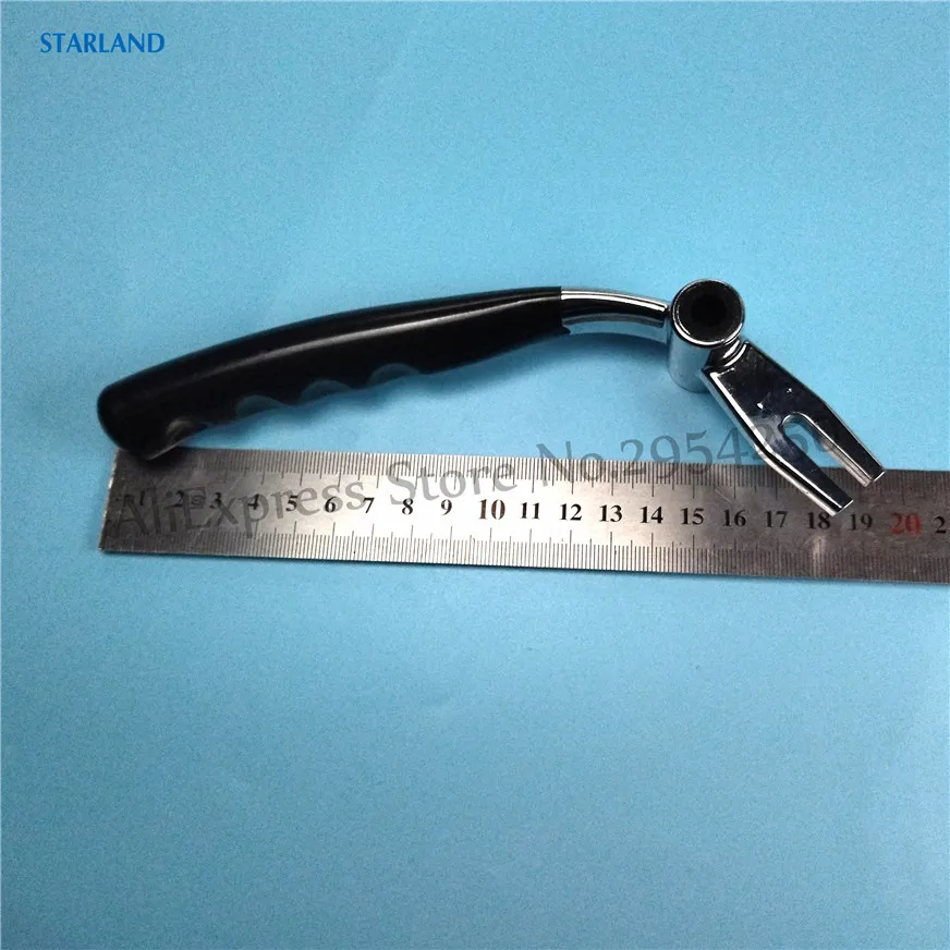 مقابض جديدة لقطع غيار ماكينات الآيس كريم Vevor من ملحقات قبضة اليد الأمامية BQL ماكينة تقديم ناعمة 3 قطعة