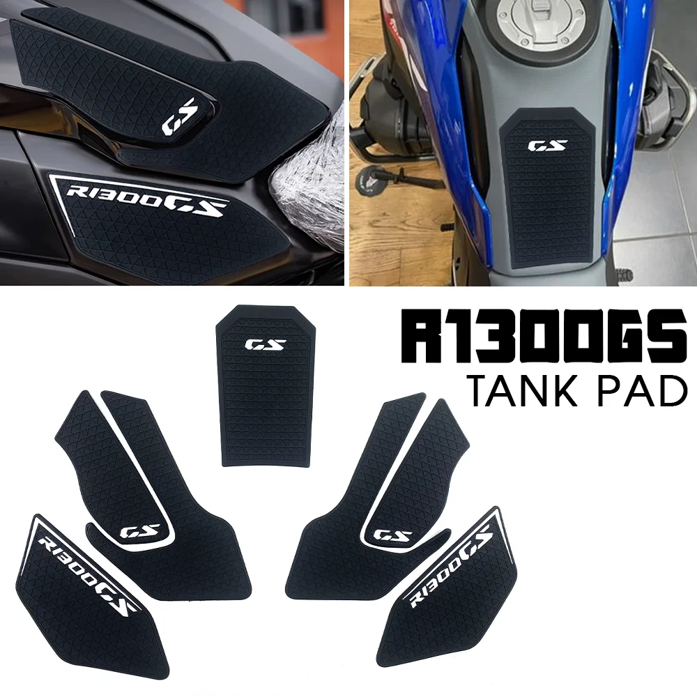 for BMW R1300GS R 1300 GS Fuel Tank Pad GS1300 Accessories Motorcycle Knee Grip Decals Fuel R1300 GS Oil Anti-slip Sticker R1300