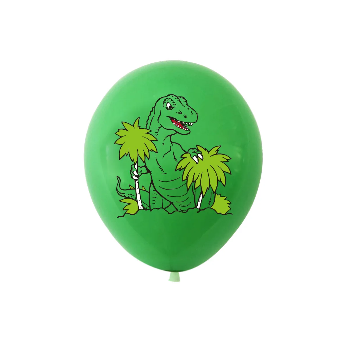 12pcs Dinosaur Theme Children\'s Birthday Party Balloon Supplies 12inch Dinosaur Latex Balloon Tyrannosaurus Rex Balloon