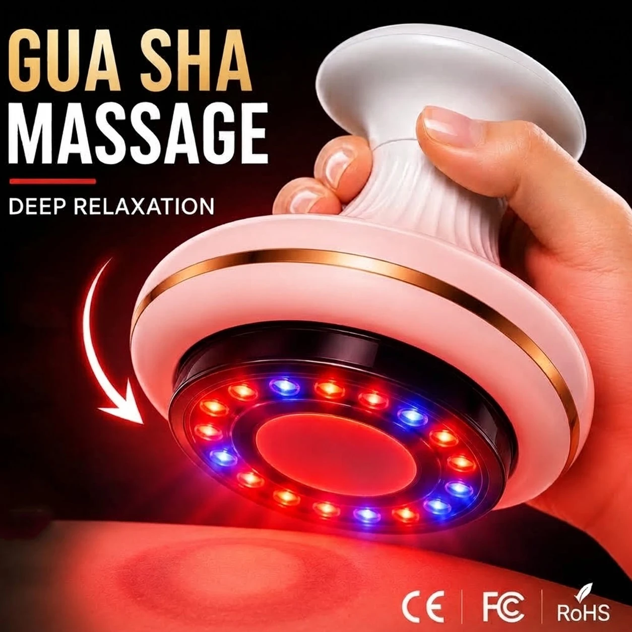 Cellulite Vacuum Massager Electric Cupping Massage Device Anti Cellulite Body Sculpting Suction Cup Gua Sha Scraping Lymphatic D