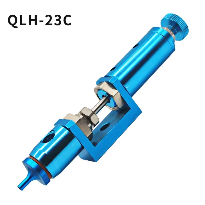 

QLH‑23C Needle Type Pneumatic Precision Dispensing Valve Industrial Glue Gun for Precision Fluid Dispensing Blue Glue Valve