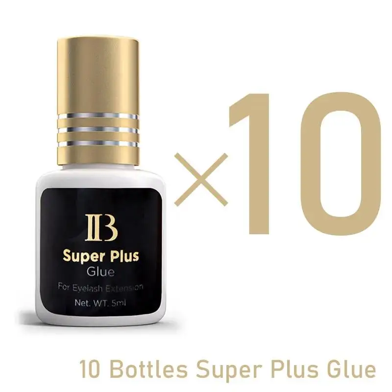 IBeauty Super Plus Colla per Estensione Salute Delle Ciglia Originale 5ml Nero Cola Oro Cap Corea 1-2Sec Strumenti di Trucco Ad Asciugatura Rapida Salute