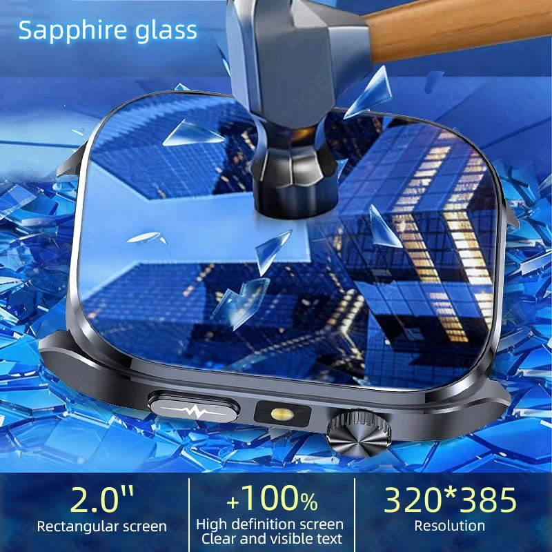 2026 جديد دقيق ECG ساعة ذكية تحليل صحة القلب تحليل الدم الدهون الدم ضغط الدم BT دعوة الساعات الذكية للرجال #4