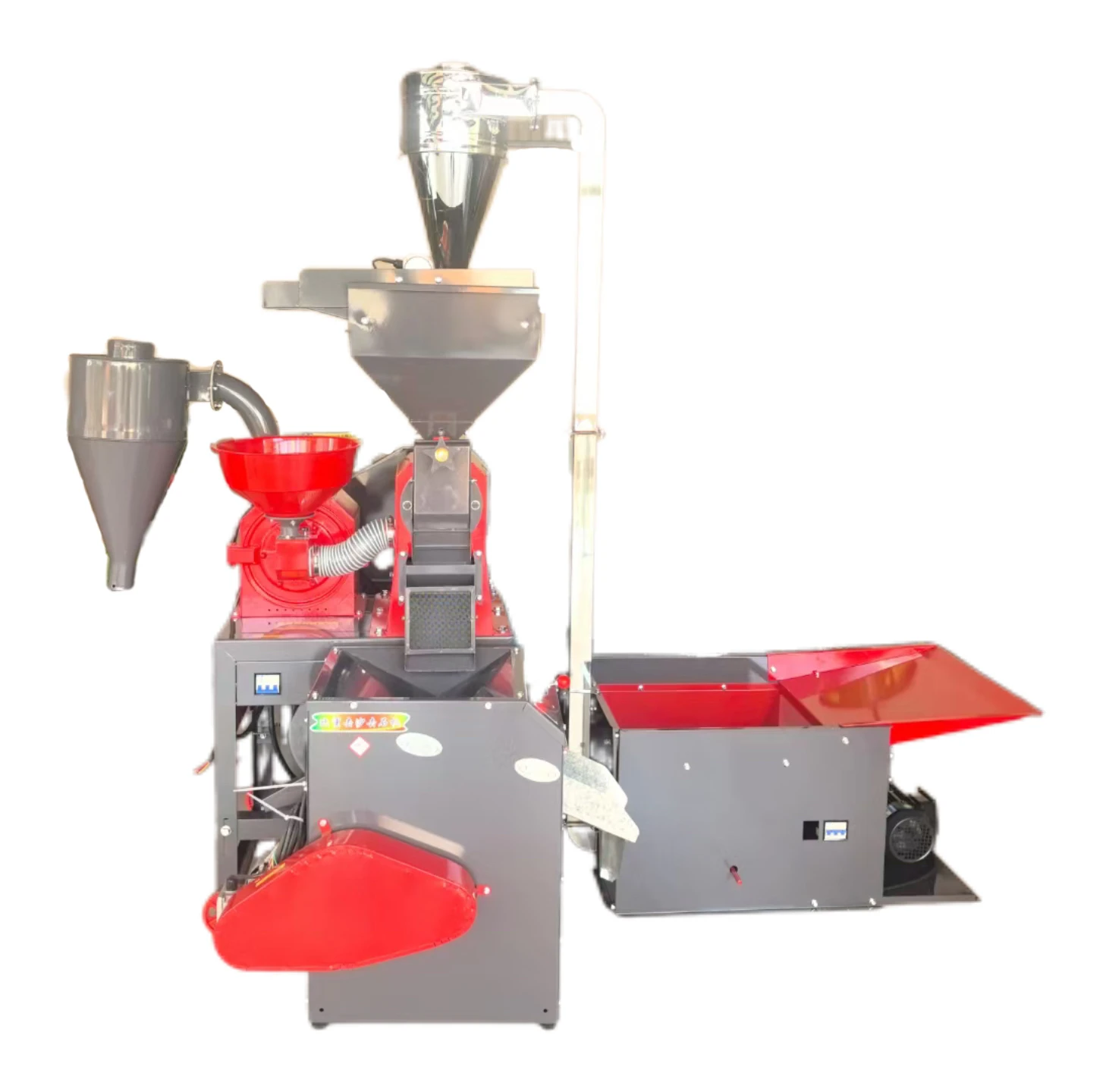 Factory Direct Sale Complete Set Combined Corn Grinder Rice Mill Machine