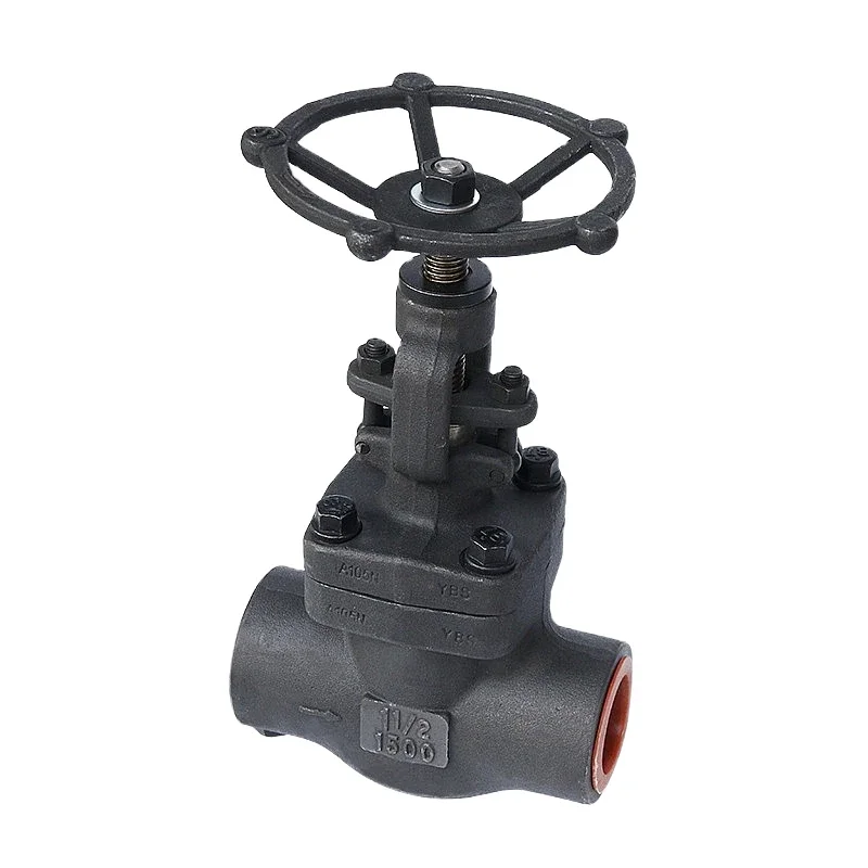 class 800LB 1500LB ANSI globe valve API globe valve high pressure welded forged steel globe valve