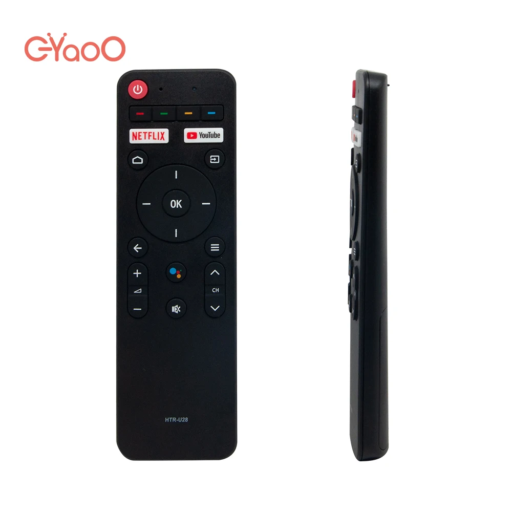 Głos bezprzewodowy pilot HTR-U28 dla Haier Smart TV H50S6UG H55S6UG H65S6UG 4K UHD LED HDTV Android telewizory Remoto