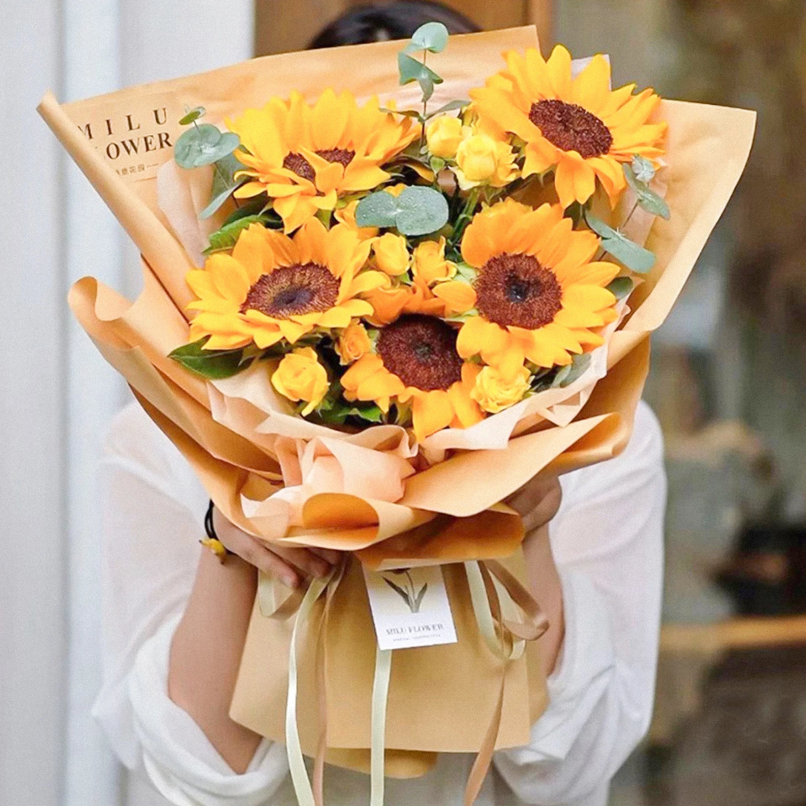 

45 Sheets Kraft Paper Wrapping Premium Material Beautiful Reliable Soft Gift Flower Craft Project Christmas Party Favors
