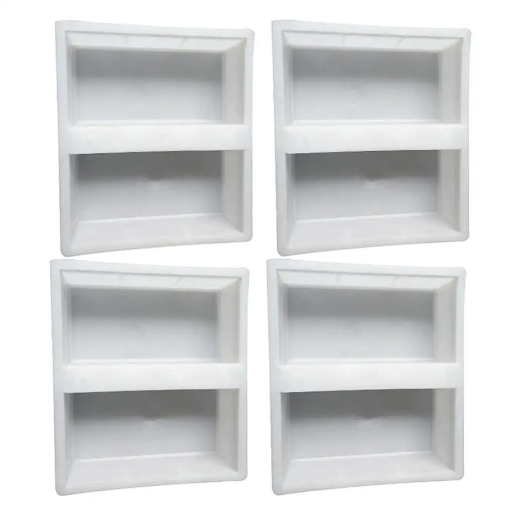 Stepping Stone Mold Durable Polypropylene Concrete Mold for Outdoor Garden Decor and Path Building