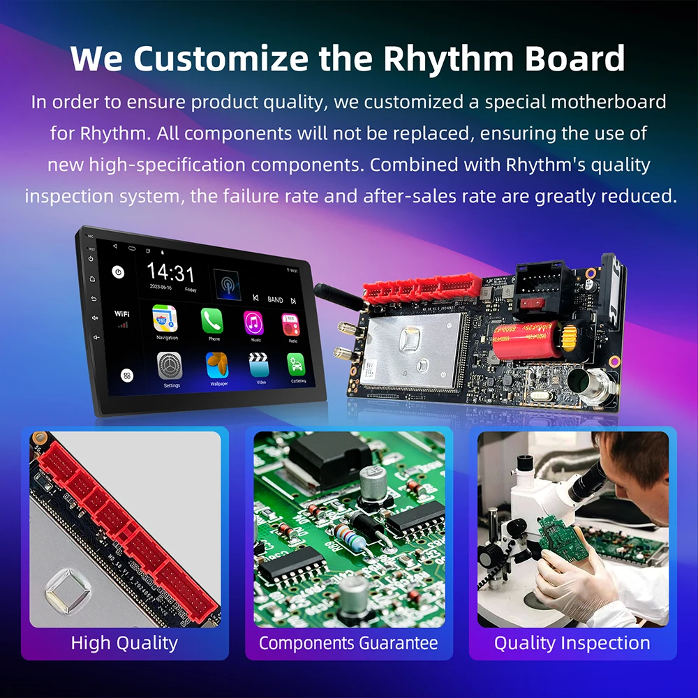 10.1 Inch Android 13 Car Stereo 4+64GB IPS Screen Carplay 4G LTE DSP WIFI GPS for DVD Player Android Auto Function