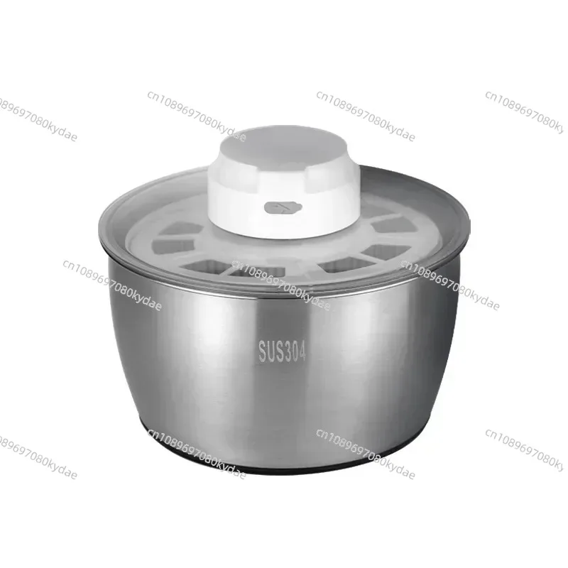 Electric Salad Spinner Drainer Spin Dryer Washer Dehydrator Rechargeable Dewatering Washing Machine Fruit Vegetable Cleaner Tool